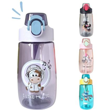 Garrafinha Animais Selvagens 480Ml - Vaca - Letoy Imagem de Garrafinha Animais Selvagens 480Ml - Vaca