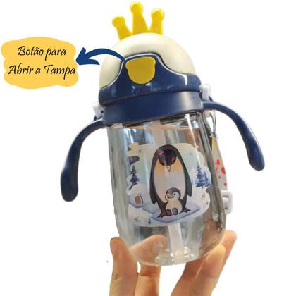 Imagem de Garrafinha Com Alça Coroa 350Ml - Pinguim