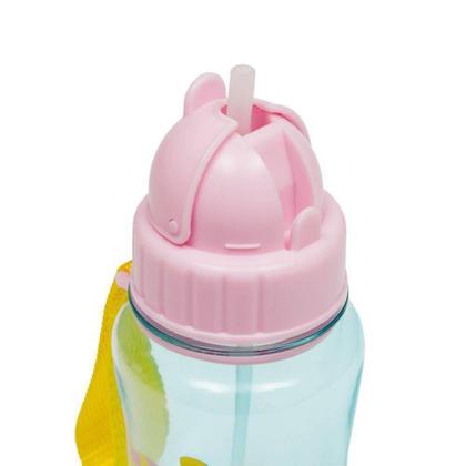 Imagem de Garrafinha com Canudo Buba Animal Fun Girafa - 08982