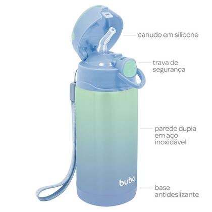 Imagem de Garrafinha Copo Térmico Parede Dupla 400ml 3+ Buba