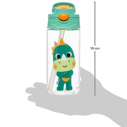 Imagem de Garrafinha Infantil Buba Tritan Zoo Dino Verde 450ml