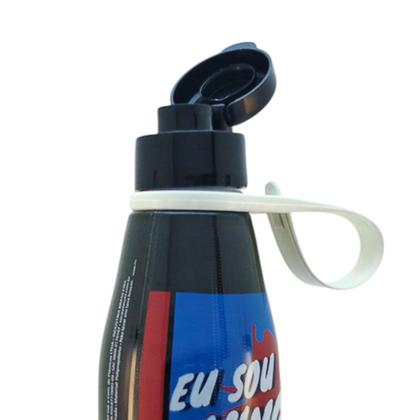 Imagem de Garrafinha Infantil de Plástico Com Tampa Abre Fácil 530ml Plasútil