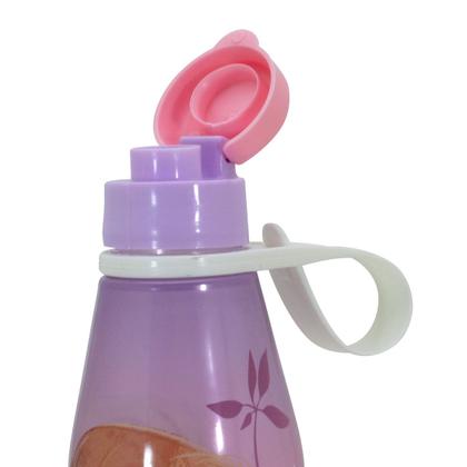 Imagem de Garrafinha Infantil de Plástico Com Tampa Abre Fácil 530ml Plasútil