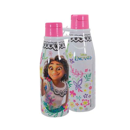 Imagem de Garrafinha Infantil de Plástico Com Tampa Abre Fácil 530ml Plasútil