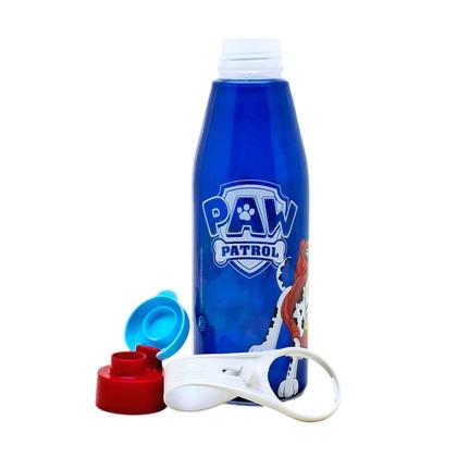 Imagem de Garrafinha Infantil de Plástico Com Tampa Abre Fácil 530ml Plasútil