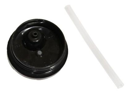 Imagem de Garrafinha Squeeze Parede Dupla Inox C/ Canudo 360ml Coruja