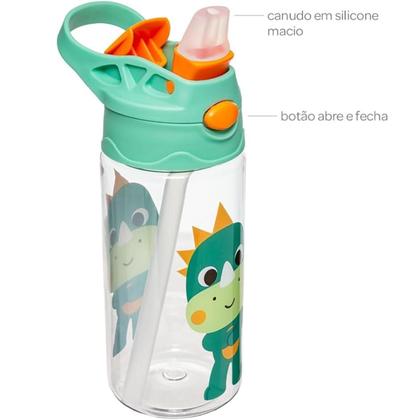 Imagem de Garrafinha tritan zoo dino 450ml