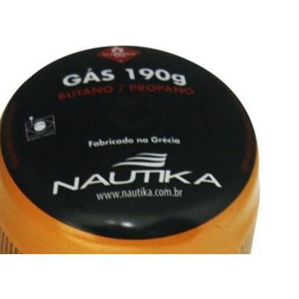 Imagem de Gas Butano Cartucho Macarico Piezo 190Gr Nautika 280500