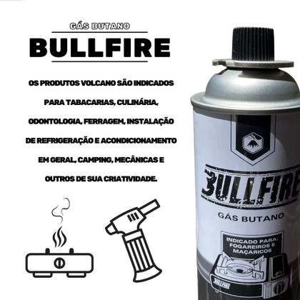 Imagem de Gás Butano Refil Recarga Maçarico Camping Isqueiro Fogão
