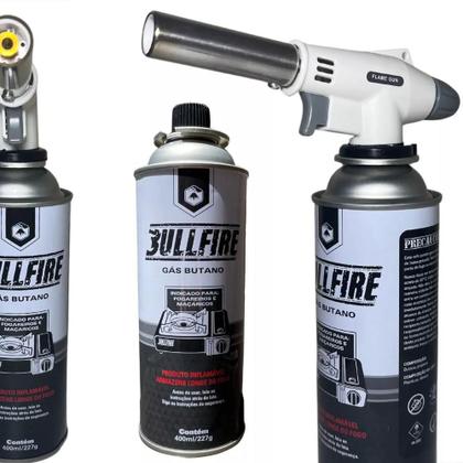Imagem de Gás Butano Refil Recarga Maçarico Camping Isqueiro Fogão