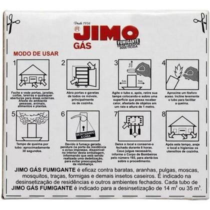 Imagem de  gás detetizador com duas unidades de 35 gr cada - jimo