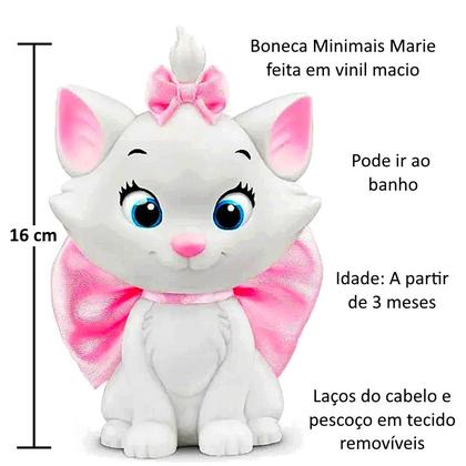 Gatinha Marie Boneca de Vinil na Caixa 16cm Disney Baby - ROMA Imagem de Gatinha Marie Boneca de Vinil na Caixa 16cm Disney Baby