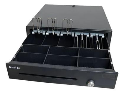 Imagem de Gaveta de Dinheiro Brazil PC, BPC-D450F, Automática, Rj11 Rj12