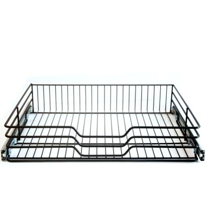 Imagem de Gaveta Fruteira Deslizante Preta 570x110x450mm 2473 Jomer