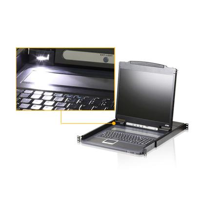 Imagem de GAVETA KVM TFT 19” VGA / PS2USB 1 Porta / CL3000