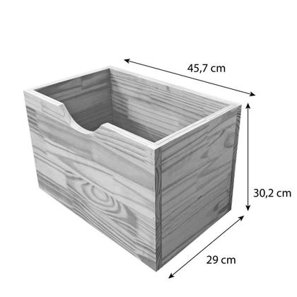 Imagem de Gaveta Média de Madeira Linea Preto
