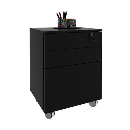 Imagem de Gaveteiro Arquivo 48,8x64,5cm com Chave e Rodízio ME4148