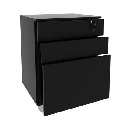 Imagem de Gaveteiro Arquivo 48,8x64,5cm com Chave e Rodízio ME4148