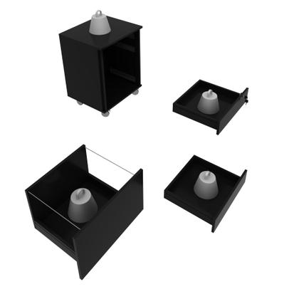 Imagem de Gaveteiro Arquivo 48,8x64,5cm com Chave e Rodízio ME4148