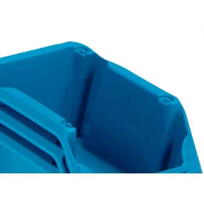 Imagem de Gaveteiro Empilhaveis Azul 05 - Kit C/6 PC