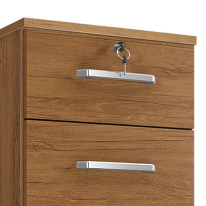 Imagem de Gaveteiro Gávea 4 Gavetas com Rodízios - Móveis Leão