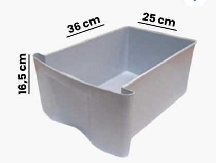 Imagem de Gaveteiro grande branco com rodinhas e 4 gavetas - 600