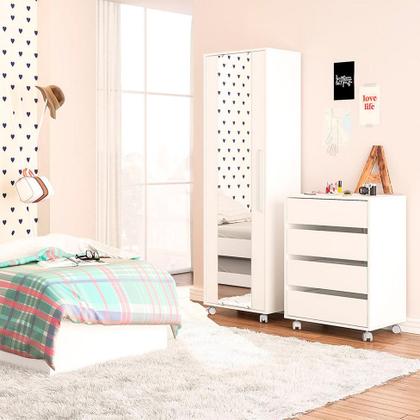 Imagem de Gaveteiro Mauá 4 GV Branco