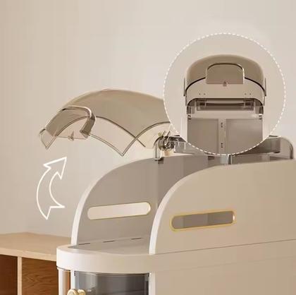 Imagem de Gaveteiro Organizador Multifuncional Banheiro Salão De Beleza Compacto Prático Moderno c/ Rodinhas