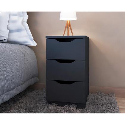 Imagem de Gaveteiro Workspace 3 Gavetas Preto