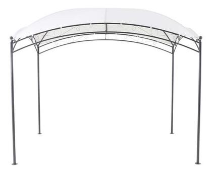 Imagem de Gazebo De Aco Florenca 3x2m Branco Importado - Linha Premium