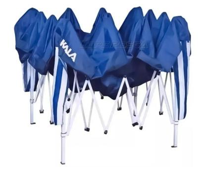 Imagem de Gazebo Dobravel Aluminio 3m X 3m Azul Kala