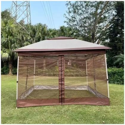 Imagem de Gazebo Dobrável Elegant 3,60mx3,60m Oxford Bege 330200 Bel