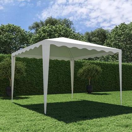 Imagem de Gazebo Em Aco 2,50x2,95x2,95m Branco Pico - Naterial