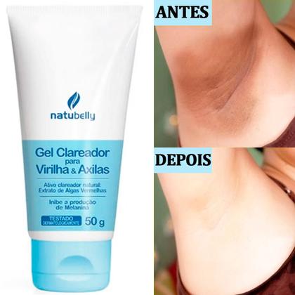 Imagem de Gel Ação Clareadora para Virilha e Axilas Natubelly 50g