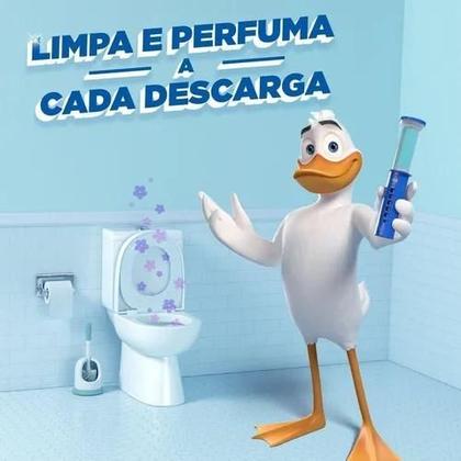 Imagem de Gel Adesivo Sanitário Pato Marine  Aplicador + Refil (6 Aplicações)