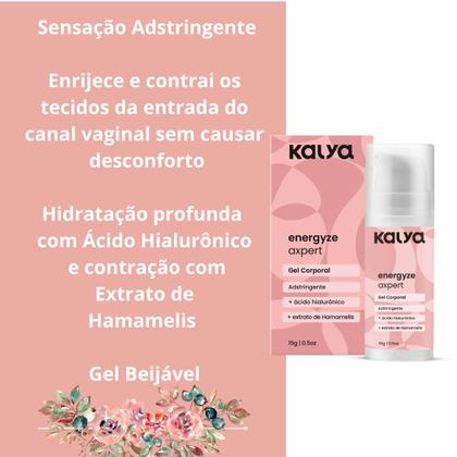 Imagem de Gel Adstringente Intimo Feminino Com Ácido Hialurônico Kalya 15g