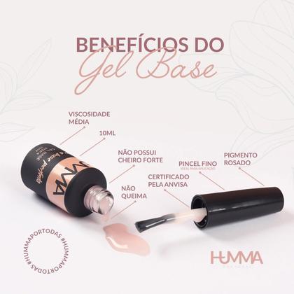 Imagem de Gel Base Humma Para Unhas Maior Durabilidade 10ml