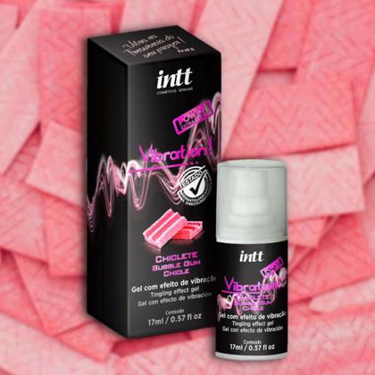 Imagem de Gel Beijável Vibration Power Extra Forte Chiclete Intt 17ml