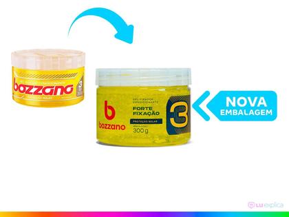 Imagem de Gel Bozzano Condicionante Fixação Forte com Proteção Solar 300g