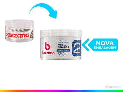 Imagem de Gel Bozzano Condicionante Fixação Média com Aspecto Molhado 300g