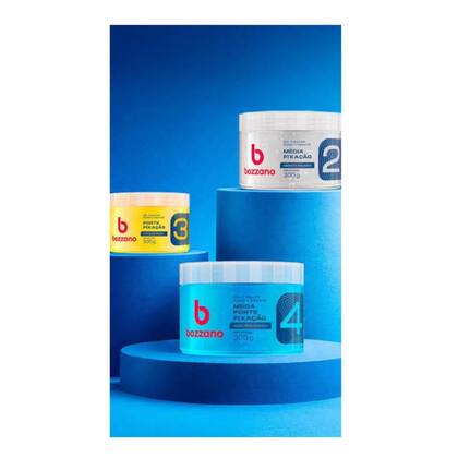 Imagem de Gel Cabelo Bozzano Fixador Forte Nº3, 300g