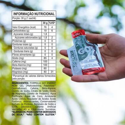 Imagem de Gel Carbo Go! Energy Now Atlhetica - 10 Sachês de 30g