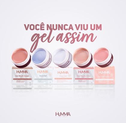 Imagem de Gel Clear Humma 28g Alongamento Unhas Nail Designer Manicure