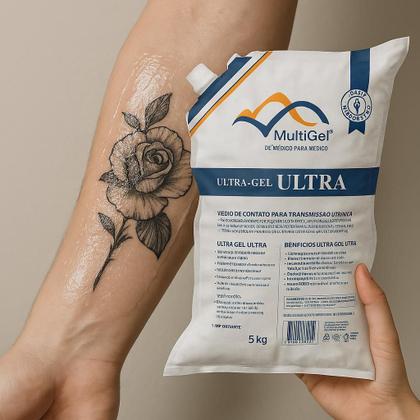 Imagem de Gel Clínico Contato Condutor Ultrassom Incolor 5kg Multigel Domus Vita