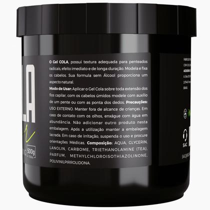 Imagem de Gel Cola Big Barber 500g Incolor Caixa Com 12 Unidades