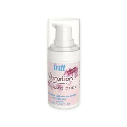 Imagem de Gel com Efeito de Vibração Vibration Sabor Algodão Doce17ml - Intt