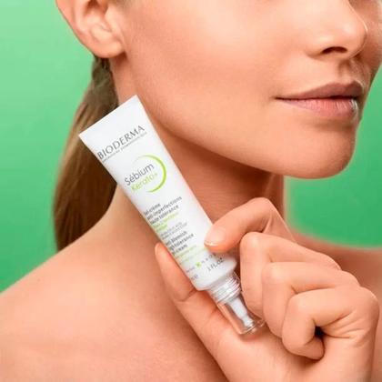 Imagem de Gel-Creme Antiacne e Antimarcas Bioderma Sébium Kerato+ 30mL