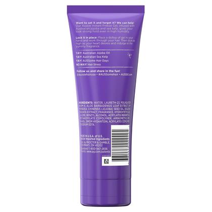 Imagem de Gel de cabelo Aussie Instant Freeze com óleo de jojoba e algas marinhas 200 ml