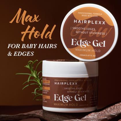 Imagem de Gel de Controle de Borda Hairplexx Glow Fixação Máxima 150ml