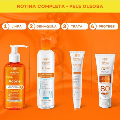 Imagem de Gel de Limpeza Actine Peles Oleosas a Acneicas 140g
